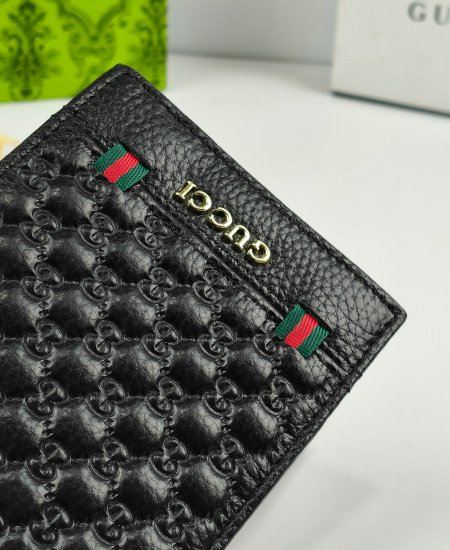 Gucci Leather Men's Wallet Black