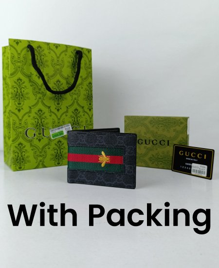 Gucci Men's Wallet Black 336 - Image 2