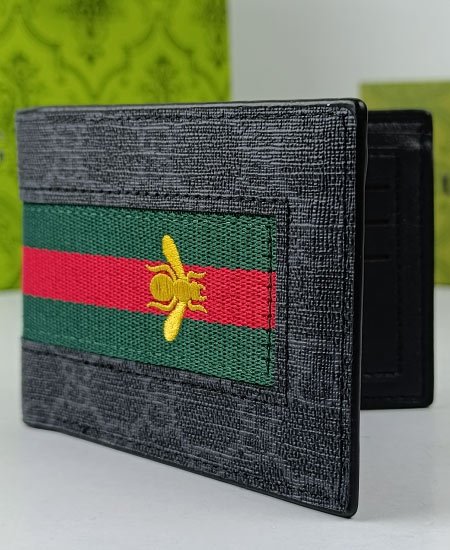 Gucci Men's Wallet Black 336 - Image 4