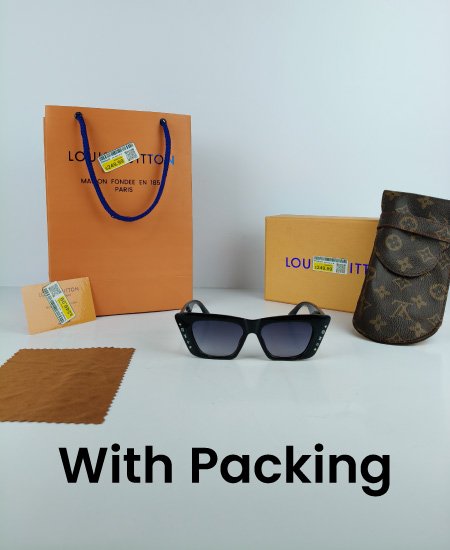 LV Black Moon Cat Eye Sunglasses - Image 2