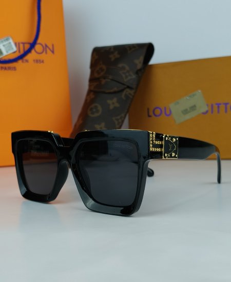 LV Millionaire Sunglasses Glossy Black