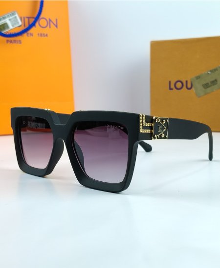 1.1 LV Millionaire Sunglasses Mate Black