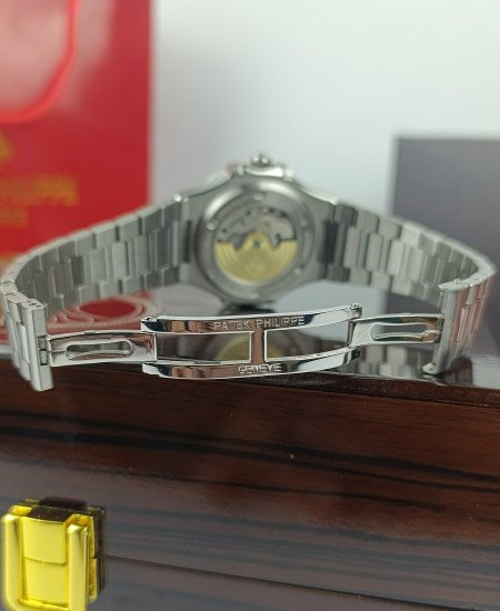 PATEK PHILIPPE Watch NAUTILUS DIMONDS TIFFANY & Co Blue Dial Limited Edition Watch - Image 6