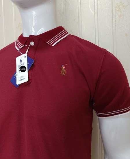 Polo Ralph Lauren Polo Shirts Mehroon Small Logo