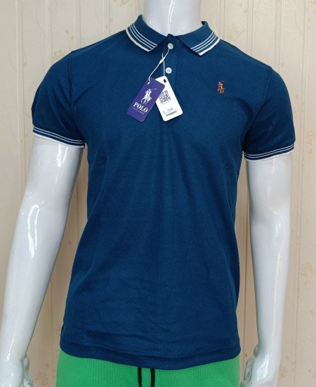 Polo Ralph Lauren Polo Shirts Ocean Blue Small Logo