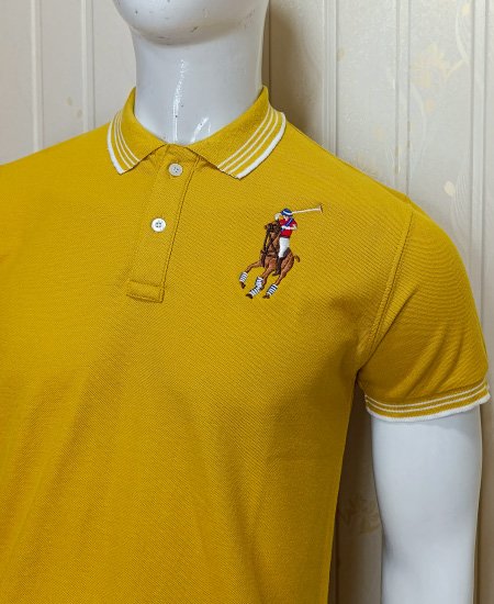 Polo Ralph Lauren Polo Shirts Mustard