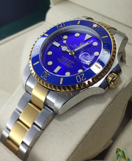 Rolex watch Submariner Date Steel & Yellow Gold 126613LB Blue Dial Watch - Image 3