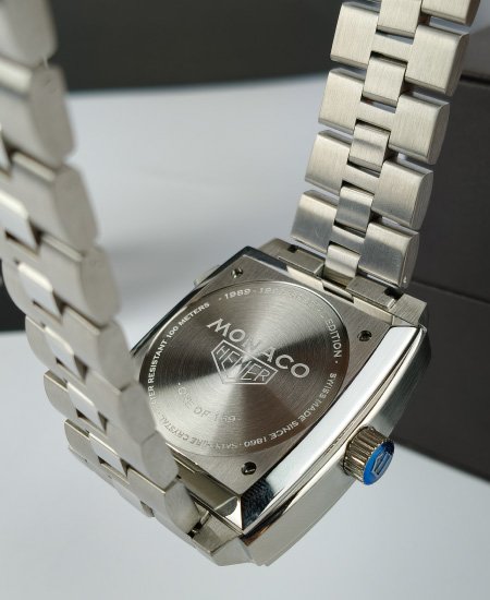 TAG Heuer Monaco FRENCH RACING BLUE CAW218C.FC6548 - Image 5