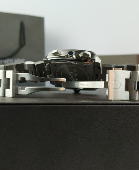 TAG Heuer Monaco FRENCH RACING BLUE CAW218C.FC6548 - Image 7