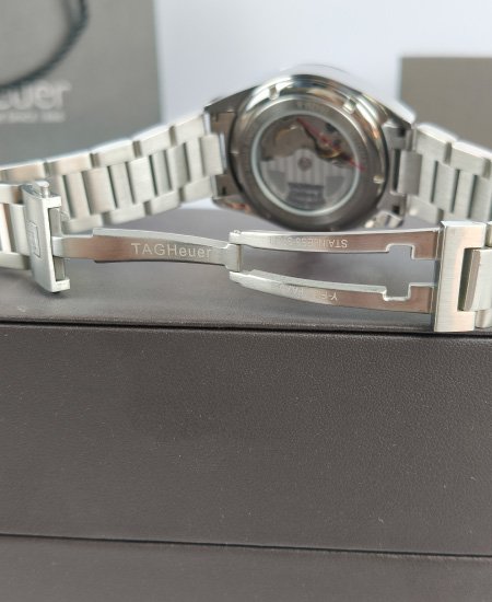 TAG Heuer Carrera Calibre 5 Blue Dial WAR201EBA0723 Watch - Image 7