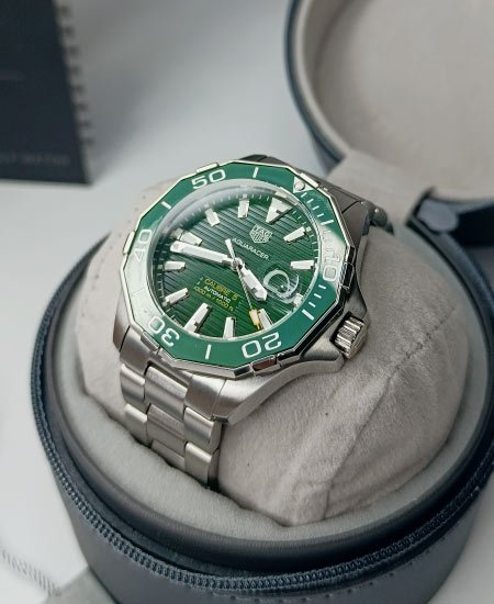 TAG Heuer watch Aquaracer Green Dial WAY201S.BA0927