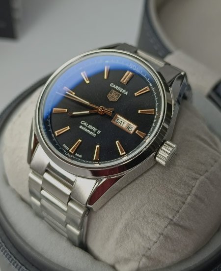 TAG Heuer watch Calibre 5 WAR201C.BA0723