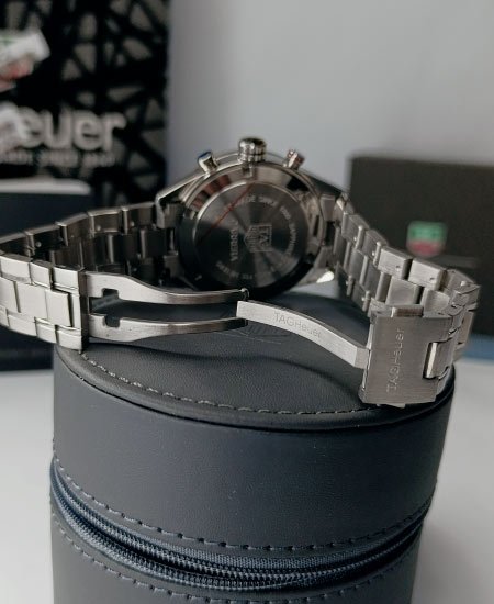 TAG Heuer watch Carrera Calibre 16 CBM2110.BA0651 Men's Watches - Image 4