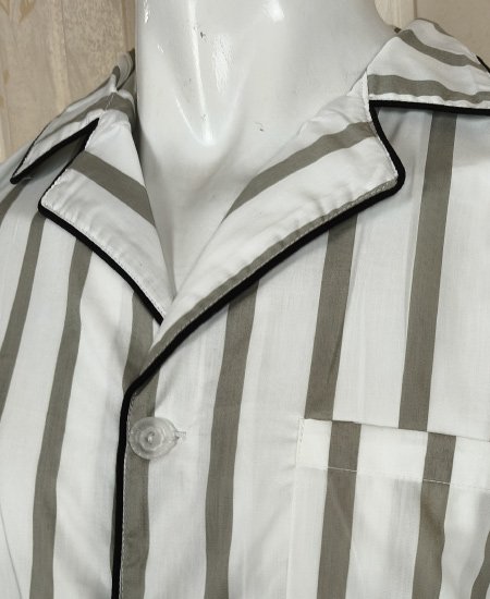 White and Gray Straps Zara Men's Night Suit