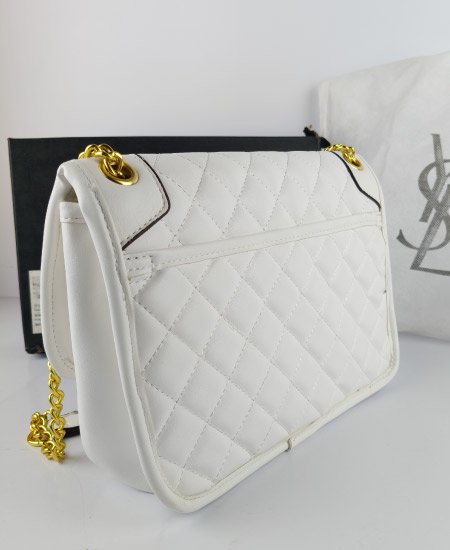 YSL White Handbag 004 - Image 4