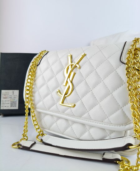 YSL White Handbag 004 - Image 5