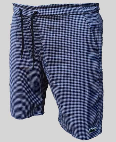 A Lacte Cotton Shorts Black and White