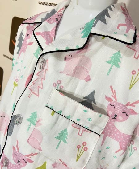 Kid's Cotton Night Suit