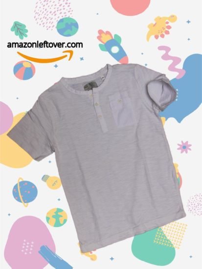 Kids Boys T-shirt White Pocket
