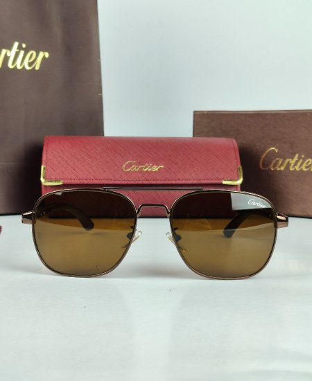 Cartier Luxury Sunglasses Copper Brown CRT08 - Image 3