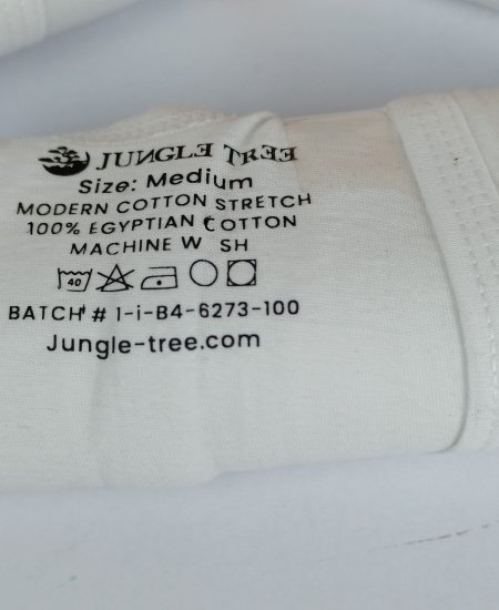Jungle Tree 100% Organic Cotton Vest Pack of 3 - Image 2
