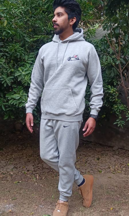 Nike Venom Tracksuit Charcoal Gray - Image 4