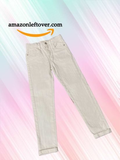 Girls Denim Jeans Snow White