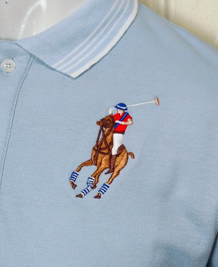 Polo Ralph Lauren Polo Shirts Sky Blue - Image 6