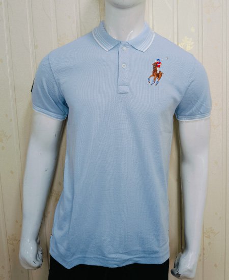 Polo Ralph Lauren Polo Shirts Sky Blue - Image 4