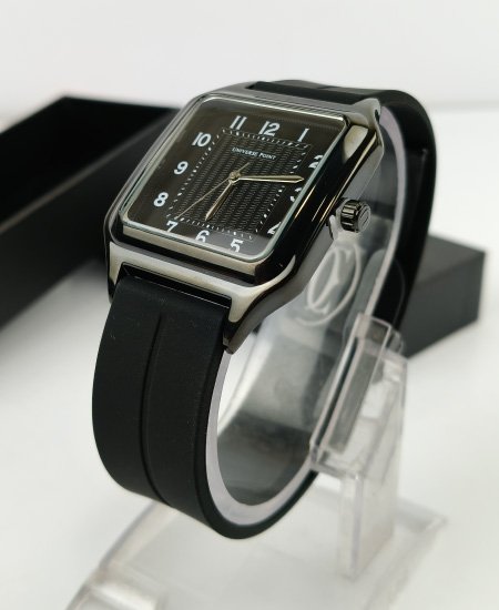 Universe Point Black Square Watch
